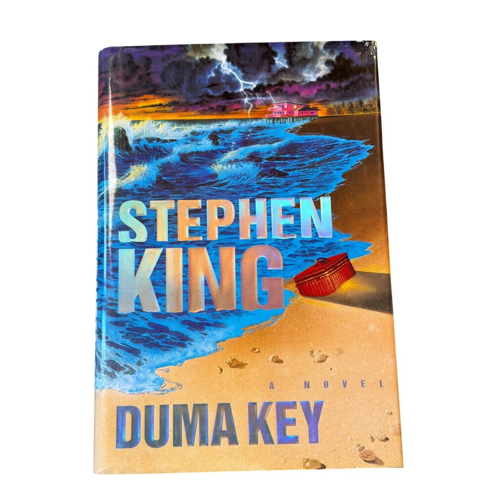 Vtg Duma Key A novel Stephen King Scribner 1st print HCDJ 2008 horror book